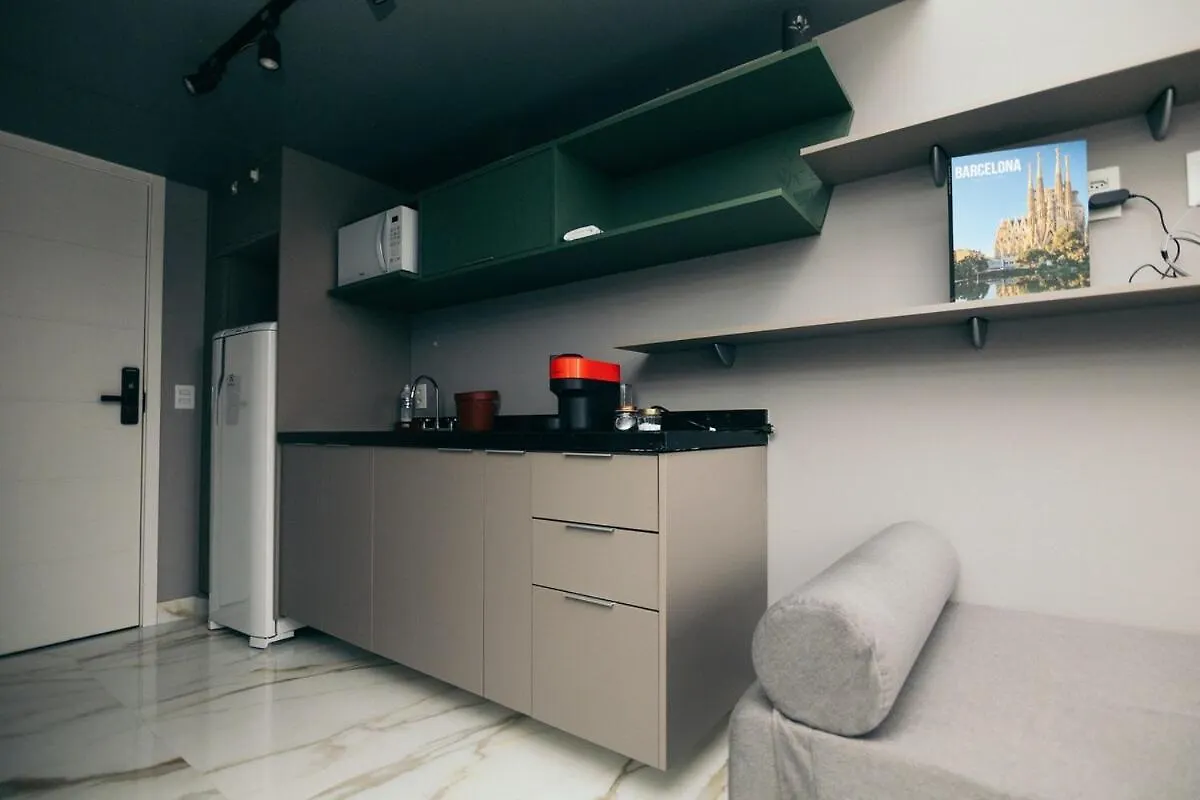 Daire Studio Duplex A 30 Passos Do Metro Brooklin 1302 Sao Paulo Brezilya
